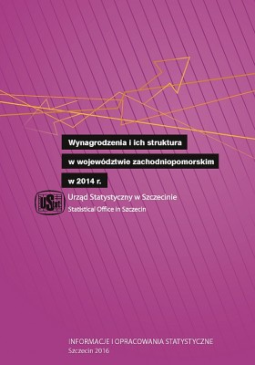 The structure of wages and salaries in zachodniopomorskie voivodship in 2014