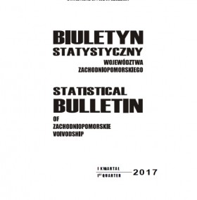 Statistical bulletin of Zachodniopomorskie Voivodship – I quarter 2017