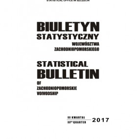 Statistical bulletin of Zachodniopomorskie Voivodship – III quarter 2017