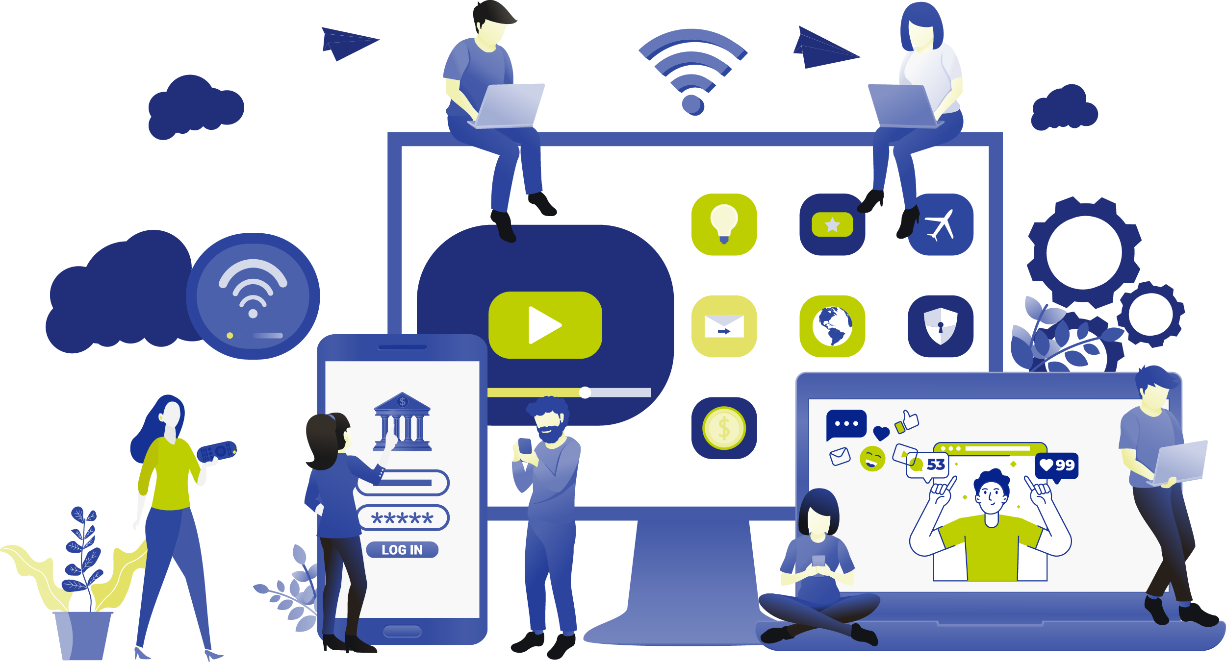 Grafika Badanie wykorzystania technologii informacyjno-komunikacyjnych (ICT) w gospodarstwach domowych i wśród osób indywidualnych  - Urząd Statystyczny w Szczecinie