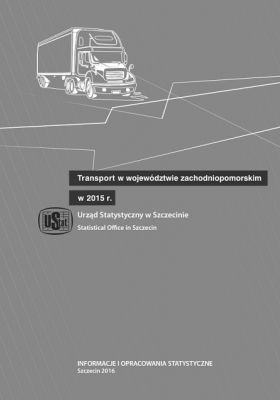 Transport w województwie zachodniopomorskim w 2015 r.