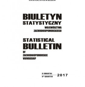 Biuletyn statystyczny województwa zachodniopomorskiego - II kwartał 2017