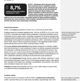 Rolnictwo w województwie zachodniopomorskim w 2023 r.