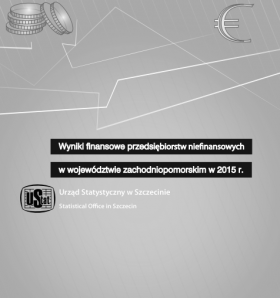 Wyniki finansowe przedsiębiorstw niefinansowych w województwie zachodniopomorskim w 2015 r.