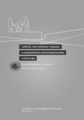 Ludność, ruch naturalny i migracje w województwie zachodniopomorskim w 2014 r.