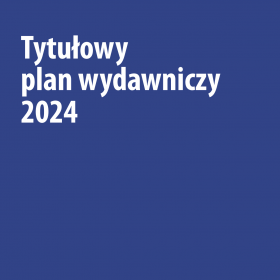 Tytułowy Plan Wydawniczy Urzędu Statystycznego w Szczecinie  2024 r.