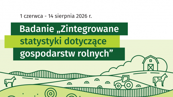 Badanie – Zintegrowane statystyki dotyczące gospodarstw rolnych
