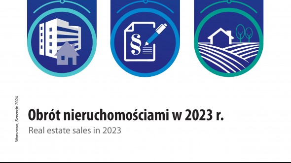 Obrót nieruchomościami w 2023 roku