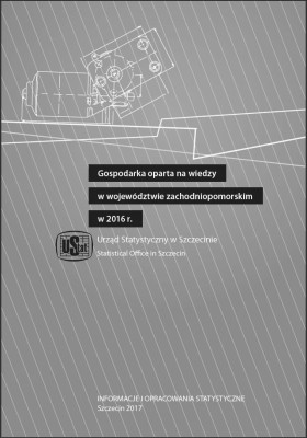 Gospodarka oparta na wiedzy w województwie zachodniopomorskim w 2016 r.